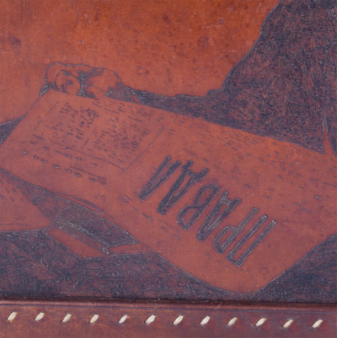 Rare Soviet leather panel — image 2