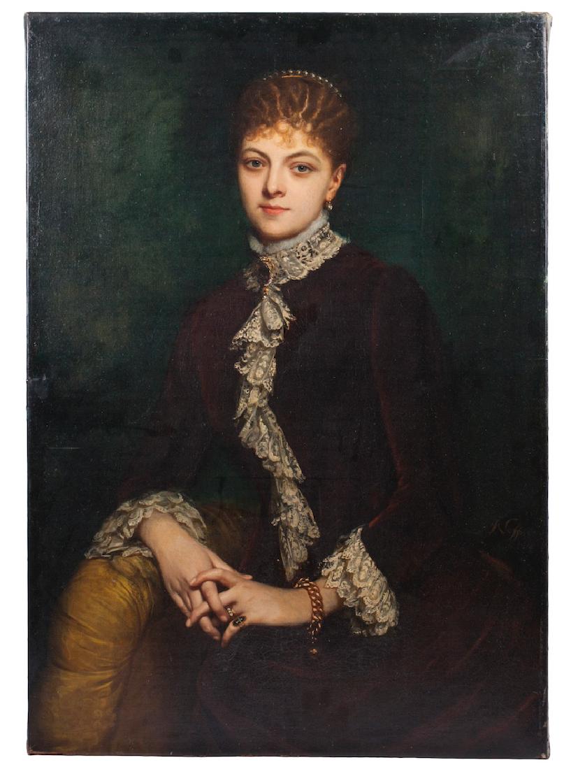 T. A.Neff "Portrait of Duchess Dolgorukaya" — image 6