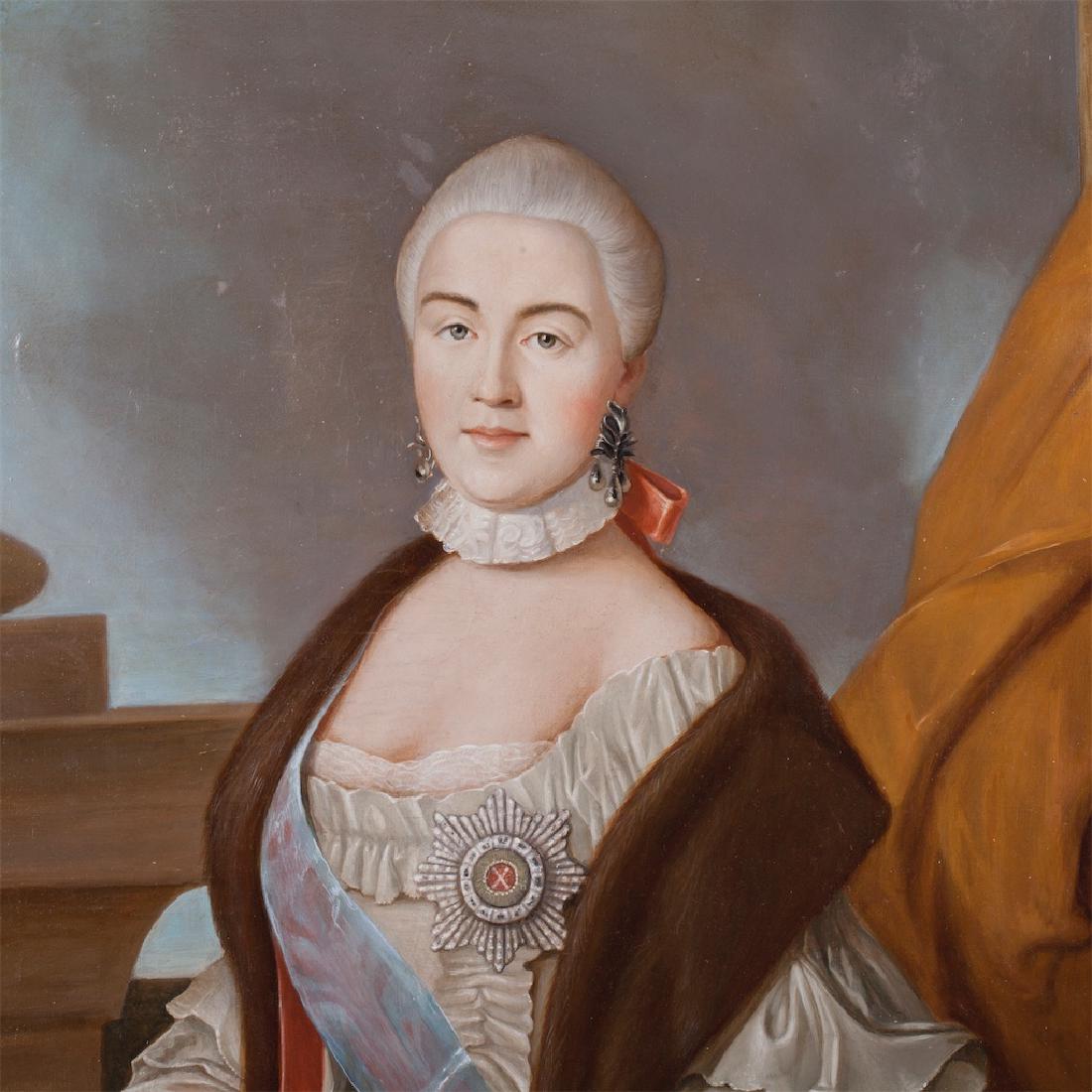 I. P. Argunov "Portrait of Catherine the Great" — image 2