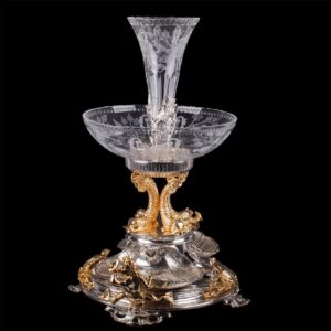 Christofle silver plate centerpiece — image 1