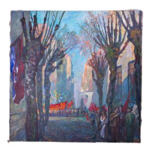 Soviet oil on canvas painting by A. Misurev — image 1