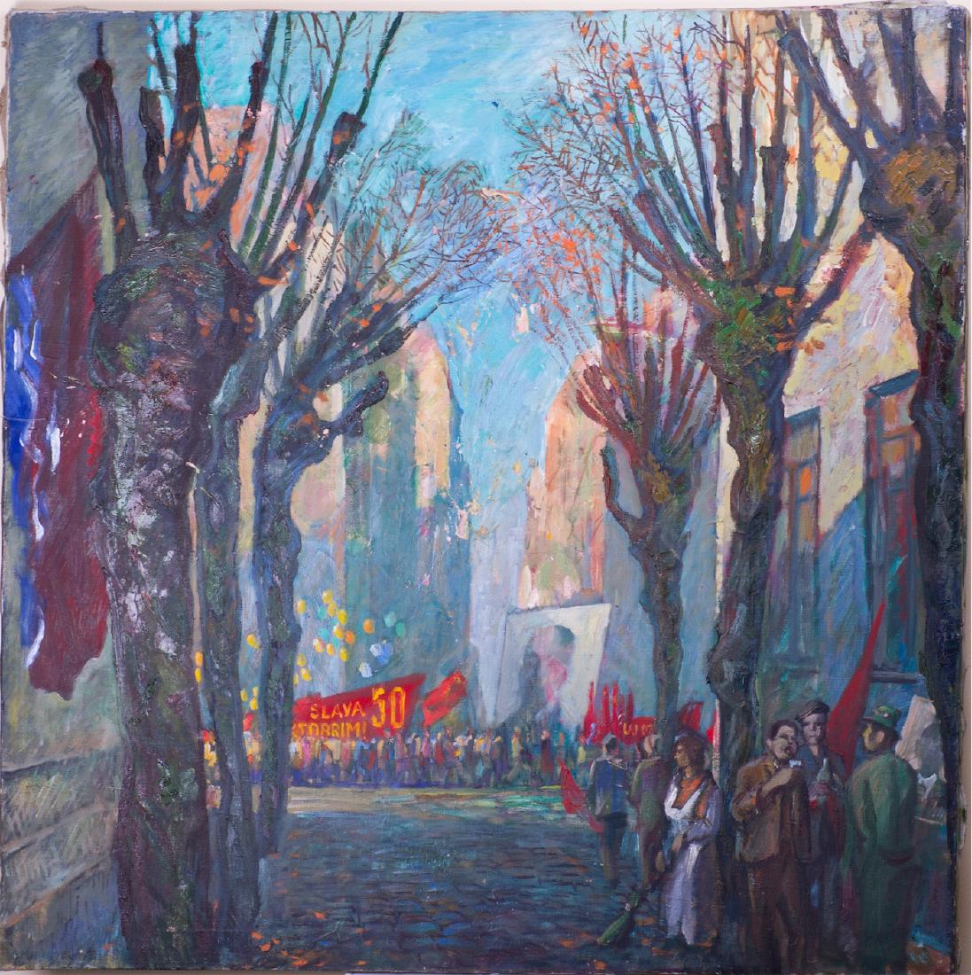 Soviet oil on canvas painting by A. Misurev — image 2