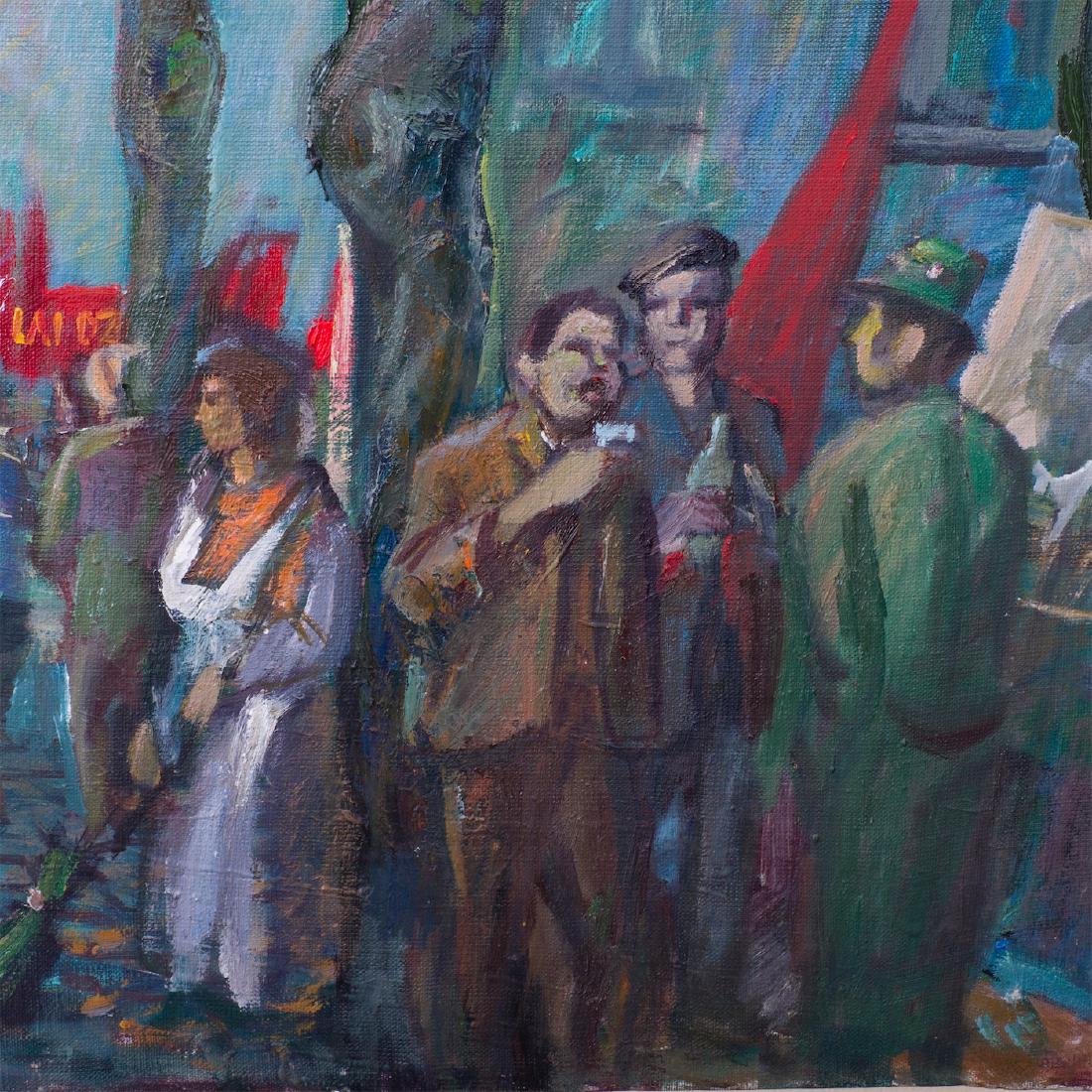 Soviet oil on canvas painting by A. Misurev — image 3