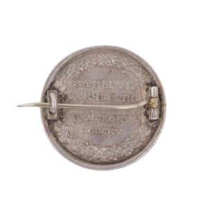 Medal "To State Militia" converted into a badge — image 2
