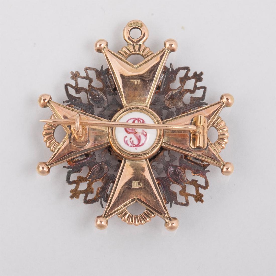 Order of Saint Stanislaus 3rd class. Keibel firm — image 2