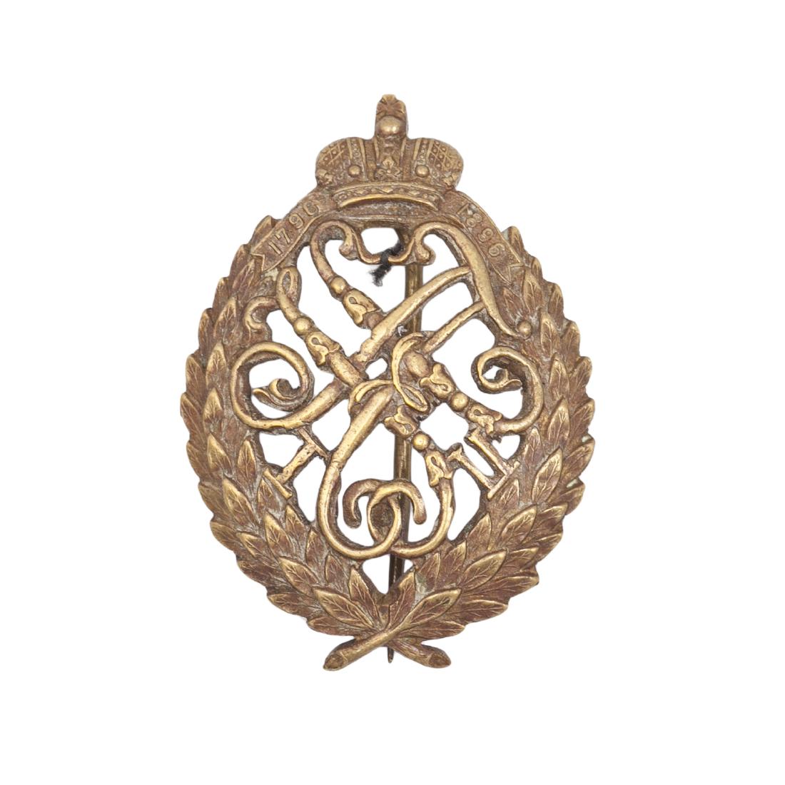 Badge of the 67th Tarutinsky Infantry Regiment — image 1