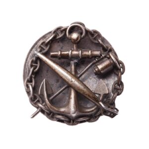 Badge of the Mine Officer Class in Kronstadt — image 1