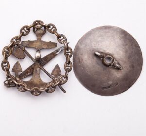 Badge of the Mine Officer Class in Kronstadt — image 2