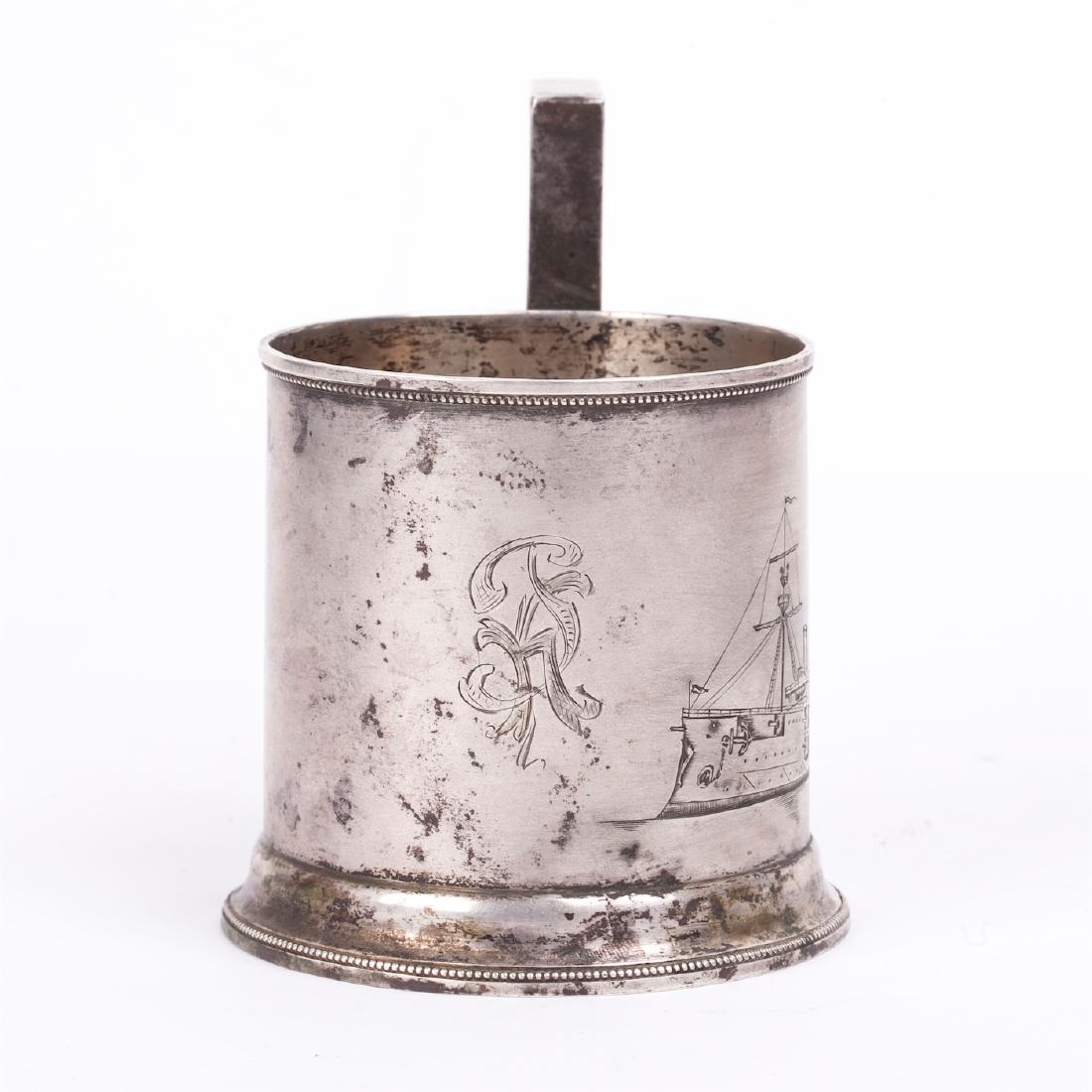 Russian presentational tea glass holder — image 2