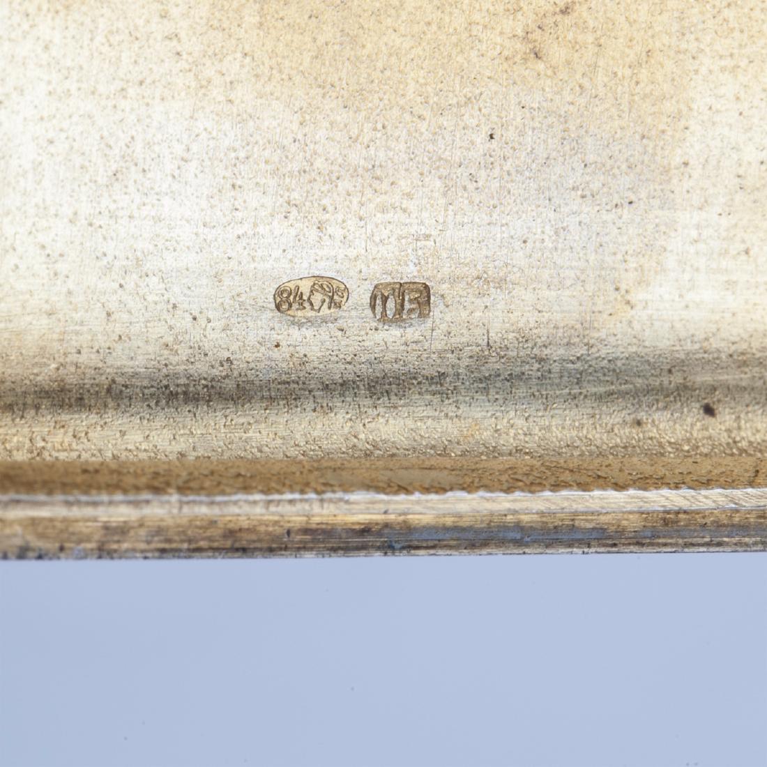 Russian silver cigarette case — image 4