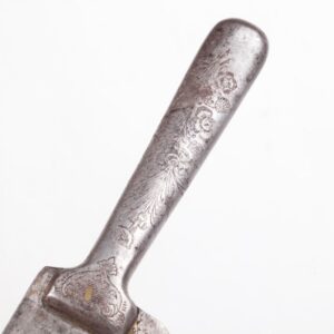 Russian steel kinfe with peasant life scenes — image 4