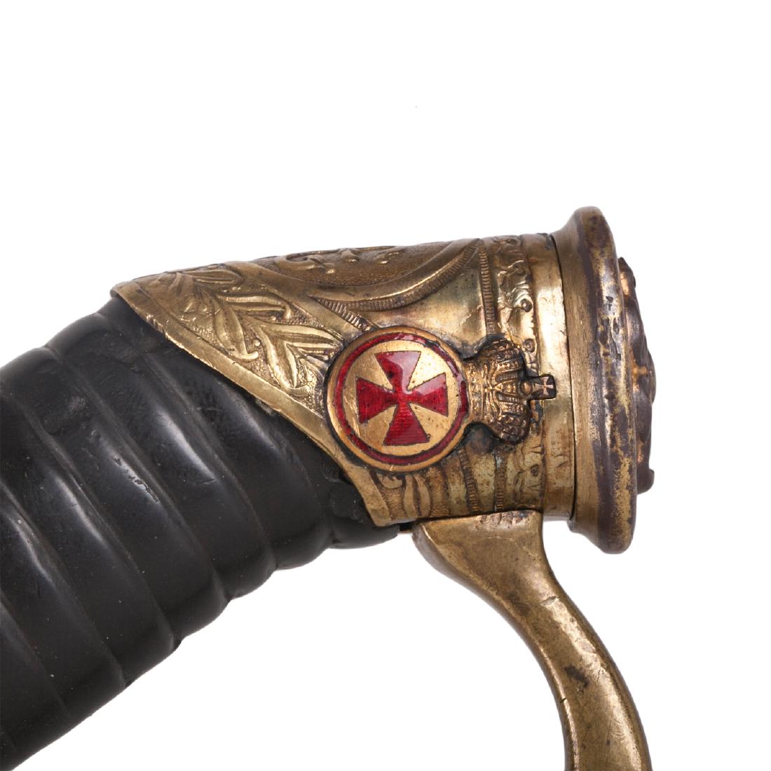 M-1881/1909 Russian dragoon officer's shashka — image 8