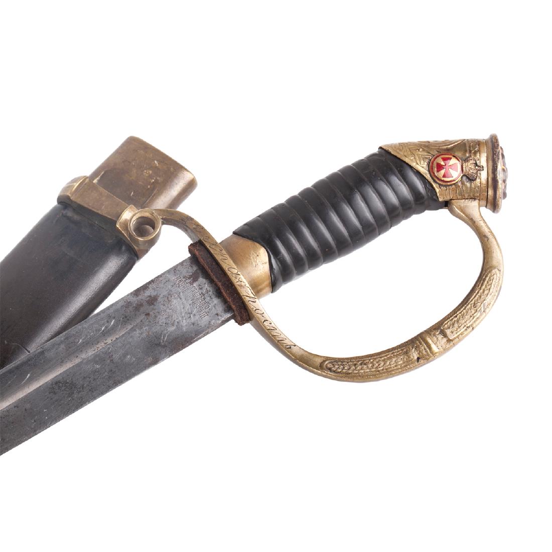 M-1881/1909 Russian dragoon officer's shashka — image 9