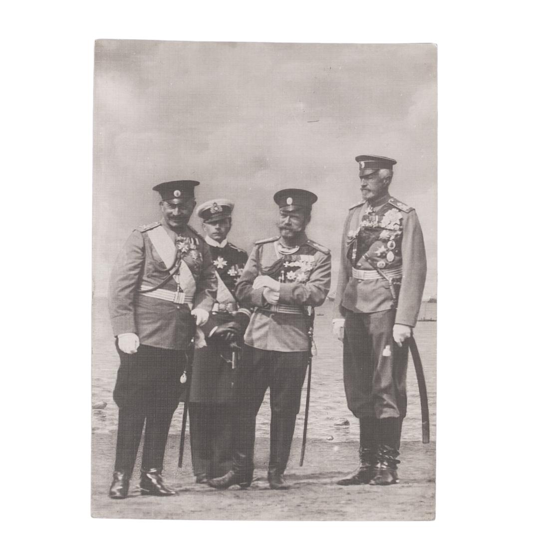 Rare photography "Nicholas II and Wilhelm II" — image 1