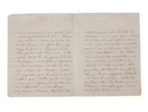 A letter from Count Alexander von Benckendorff — image 2