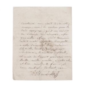 A letter from Count Alexander von Benckendorff — image 3