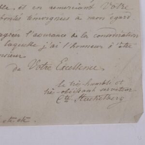 A letter from Gustav Ernst von Stackelberg — image 2