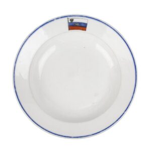 Porcelain plate with "Dobrovolny Flot" sign — image 1