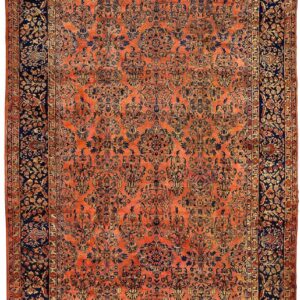 Authentic antique persian wool rug hand knotted — image 1