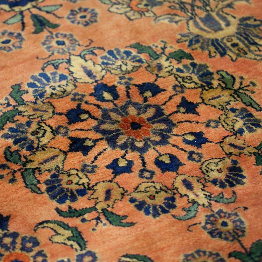 Authentic antique persian wool rug hand knotted — image 3