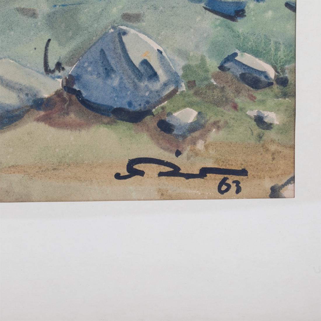 Alexander Pilar, painting watercolor/aquarelle — image 2