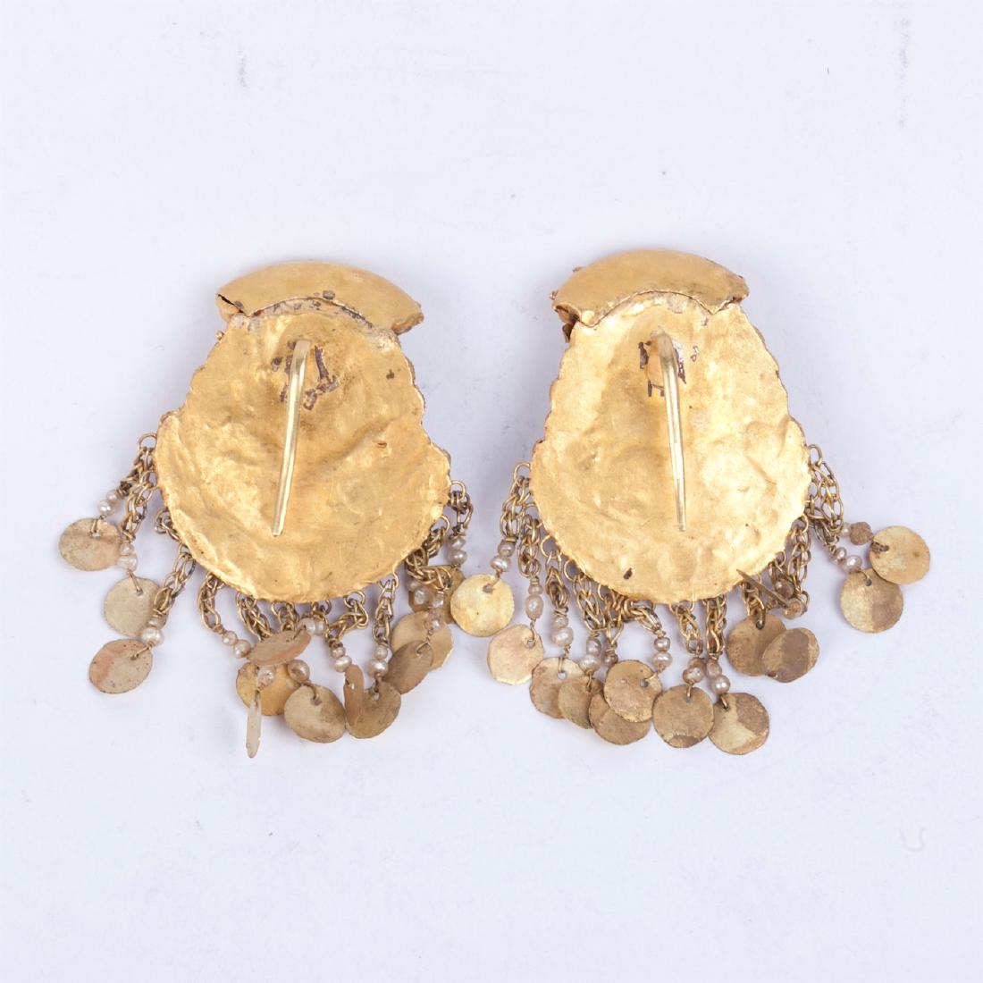 A pair of antique Nepalese ornaments — image 2