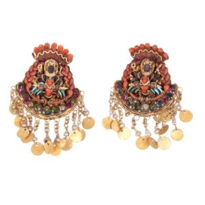 A pair of antique Nepalese ornaments — image 1