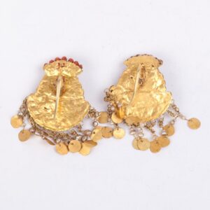 A pair of antique Nepalese ornaments — image 2